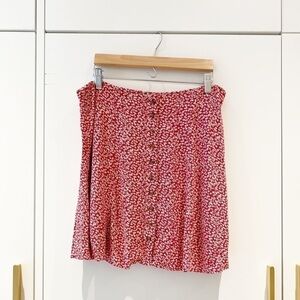 𝅺american Eagle printed skirt